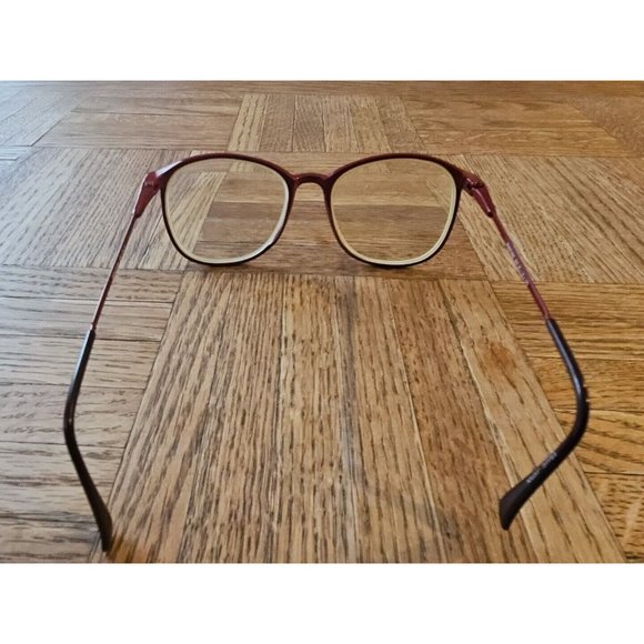 Sebastiano Red Eyeglass Frame, 800 56 x 18 x 145 - Picture 3 of 4